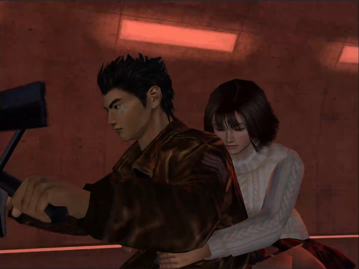 Shenmue - геймплей игры Sega Dreamcast